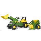 Rolly Toys Junior John Deere traktor kopa ja käruga | HL Autoosad