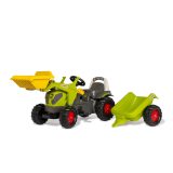 Rolly Toys RollyKid Claas Axos 240 käru ja kopaga | HL Autoosad