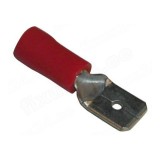 Juhtmeotsik punane 6,3 mm | HL Autoosad