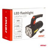 AMiO LED taskulamp 4 režiimi 300 lm laetav | HL Autoosad