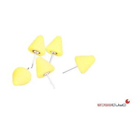 BossAuto ShineMate kollane poleer koonus, 5 tk KIT | HL Autoosad