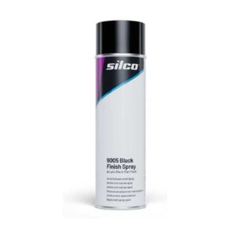 Silco akrüülmatt must värv aerosoolis 500 ml | HL Autoosad