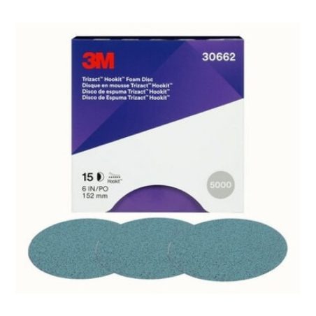 3M Trizact Hookit Foam Abrasive 5000 Disc 443SA, 152 mm | HL Autoosad