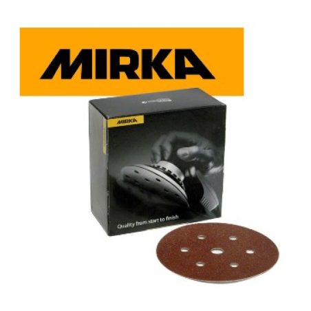 Mirka Coarse Cut 7-auguline 150 mm P40 lihvketas | HL Autoosad