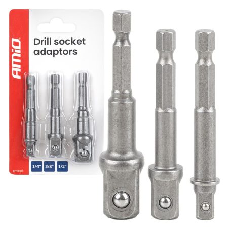 AMiO padruniadapterite komplekt 1/4" | HL Autoosad