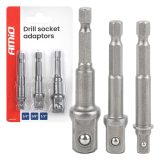 AMiO padruniadapterite komplekt 1/4" | HL Autoosad