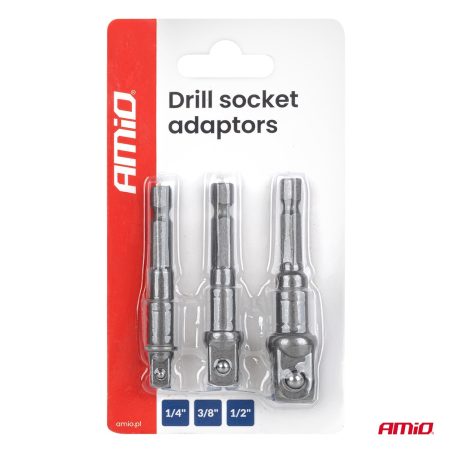 AMiO padruniadapterite komplekt 1/4" | HL Autoosad
