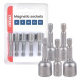 AMiO magnetiliste mutriotsikute komplekt 6–13 mm, 5 tk | HL Autoosad