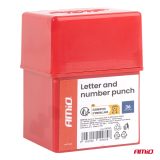 AMiO tähe- ja numbriauguraud 6 mm 1/4" 36 osa | HL Autoosad