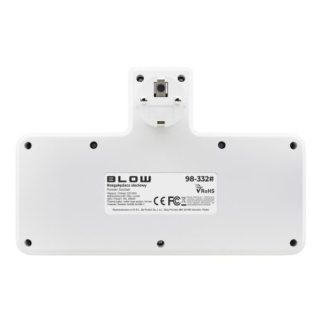 Blow jaotur 3-pesaga + 2xUSB + 2xUSB-C PIR-lambiga | HL Autoosad