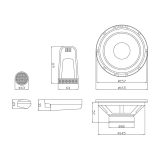 Blow autokõlarite komplekt filtritega 165 mm 150 W | HL Autoosad