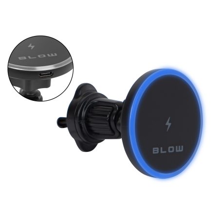 Blow mobiilihoidja magnet õhurestile + 15W induktiivne | HL Autoosad