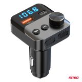 AMiO FM-transmitter ekraaniga, Bluetooth, 1 x USB-A, 1 | HL Autoosad
