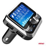 AMiO FM-transmitter ekraaniga, Bluetooth, 2 x USB-A | HL Autoosad