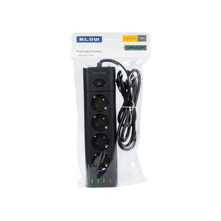 Blow pikendusjuhe 4-pesaga + 3xUSB + USB-C + lüliti | HL Autoosad