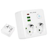 Blow jaotur 2 x 230 V pesa, 2 USB ja USB-C, valge | HL Autoosad