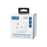 Blow jaotur 2 x 230 V pesa, 2 USB ja USB-C, valge | HL Autoosad
