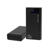 Blow akupank 20000 mAh, QC ja PD 20 W, ekraaniga, must | HL Autoosad
