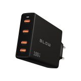 Blow seinalaadija USB-Cx4 PD 100 W GAN must | HL Autoosad