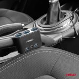 AMiO sigaretisüütaja hargmik 3-auguga 2x USB-A, 1x | HL Autoosad