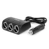 AMiO sigaretisüütaja hargmik 3-auguga 12/24 V 120 W 80 | HL Autoosad