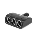 AMiO sigaretisüütaja hargmik 3-auguga 12/24 V 120 W 90° | HL Autoosad