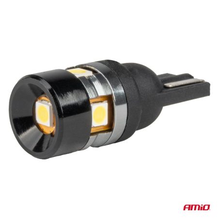 LED CANBUS T10 W5W 5SMD 3030 Valge 12V/24V Amio 04239