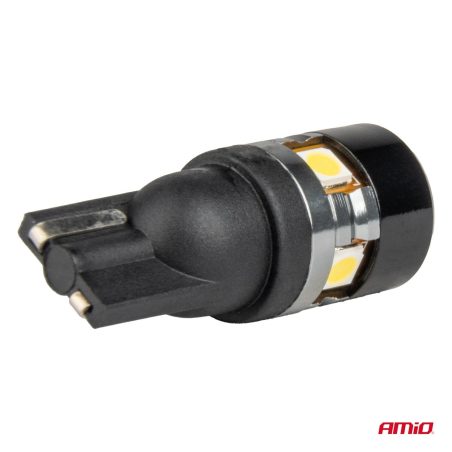 LED CANBUS T10 W5W 5SMD 3030 Valge 12V/24V Amio 04239