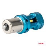 AMiO LED CANbus 12–24 V 4smd 1156 BA15s luubiga, 2 tk | HL Autoosad