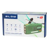 Blow raadio-taskulamp AM/FM, päikese- ja dünamotoitega | HL Autoosad