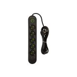 Blow pikendusjuhe lülitiga 230 V 2 m 3xUSB must | HL Autoosad