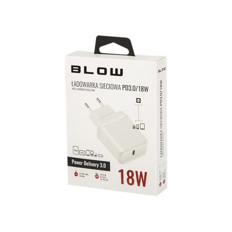 Blow seinalaadija USB-C PD 3.0, 18 W | HL Autoosad