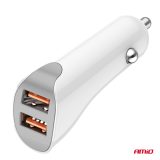 AMiO USB-laadija 2 x USB-A, 2,1 A, 12/24 V | HL Autoosad