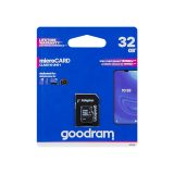 Goodram mälukaart microSDHC + SD-adapter, 32 GB, CL10 | HL Autoosad