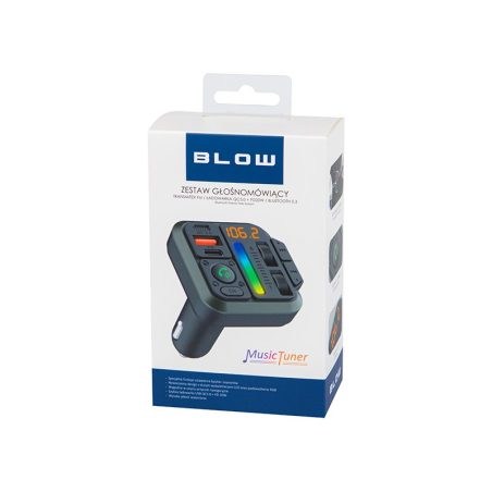 Blow FM-transmitter Bluetooth, QC 3.0, PD 20 W | HL Autoosad