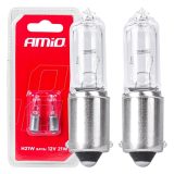 AMiO H21W 12 V 21 W halogen BAY9S, 2 tk blister | HL Autoosad