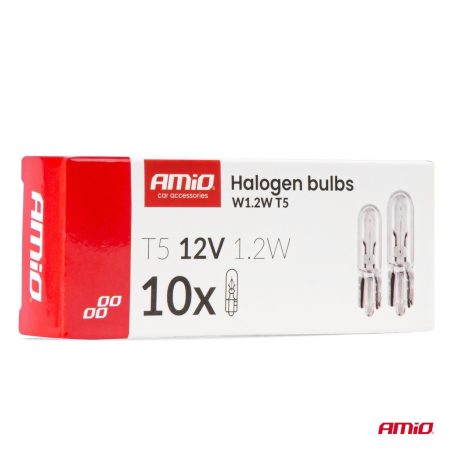 AMiO 12 V 1,2 W Sokkel T5 | HL Autoosad