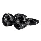 AMiO ventilaator 2 x 4" 24 V, 2 kiirust, klipskinnitus | HL Autoosad