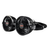 AMiO ventilaator 2 x 4" 12 V, 2 kiirust, klipskinnitus | HL Autoosad