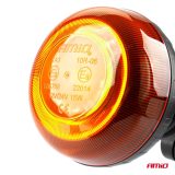 AMiO vilkur 18-LED toru külge flex Flat R65 R10 12/24 V | HL Autoosad