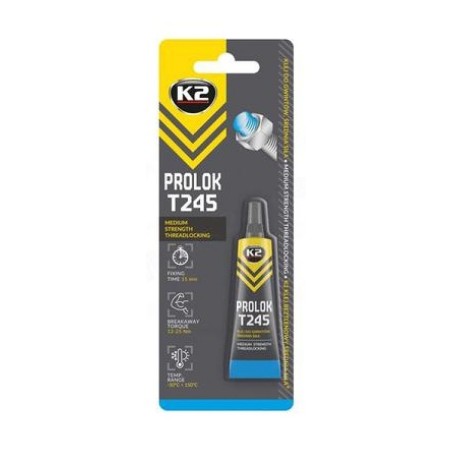 K2 B150 keskmise tugevusega keermeliim, 6 ml | HL Autoosad