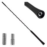AMiO antenni vars must 41 cm 5/6 mm adapteriga | HL Autoosad