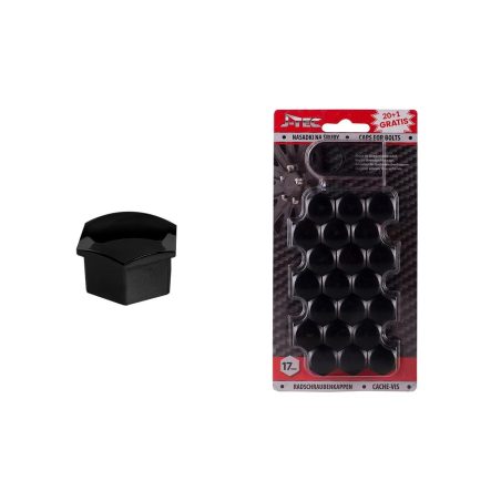 Rattamutri katted 17mm mustad 21tk G21301