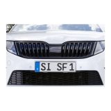 Numbrimärgi kinnitused Simple Fix, läbipaistev, 4 tk | HL Autoosad