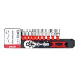 AMiO padrunikomplekt narrega 1/4", 4–13 mm, 11 osa | HL Autoosad