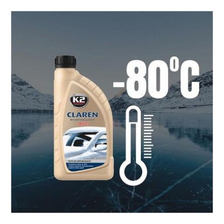 K2 Claren -80 °C klaasipesu kontsentraat 1 L | HL Autoosad