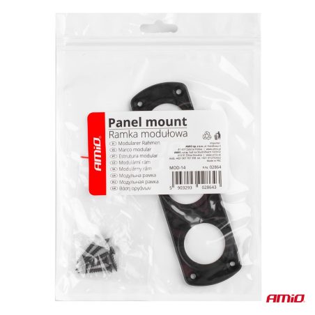 AMiO 3-auguline paneelikinnitus USB-pesale ja | HL Autoosad