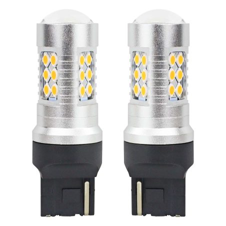 AMiO LED CANbus 3030 24SMD 12 V/24 V WY21W T20 oranž | HL Autoosad