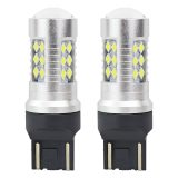 AMiO LED CANbus 3030 24SMD 12 V W21/5W T20 valge | HL Autoosad