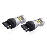 AMiO LED CANbus 3030 24SMD 12 V/24 V W21W T20 valge | HL Autoosad